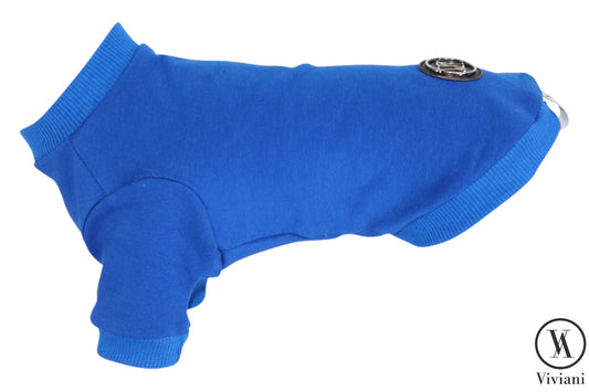 Blue premium dog clothes/sweatshirt