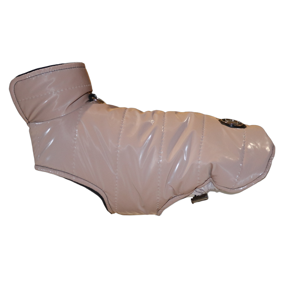 Kurtka Cappuccino z czarnym wnętrzem