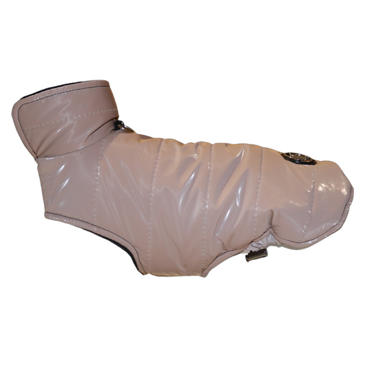 Kurtka Cappuccino z czarnym wnętrzem