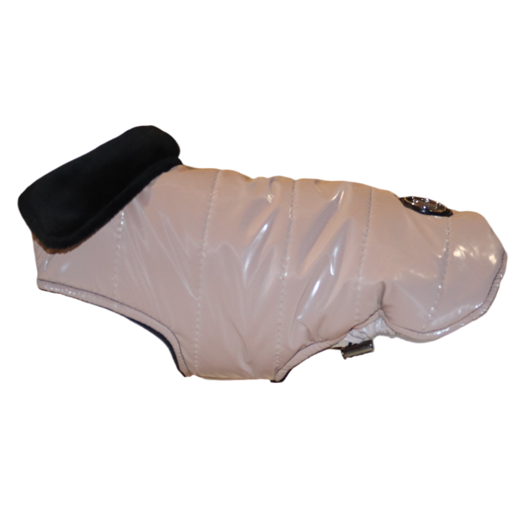 Kurtka Cappuccino z czarnym wnętrzem