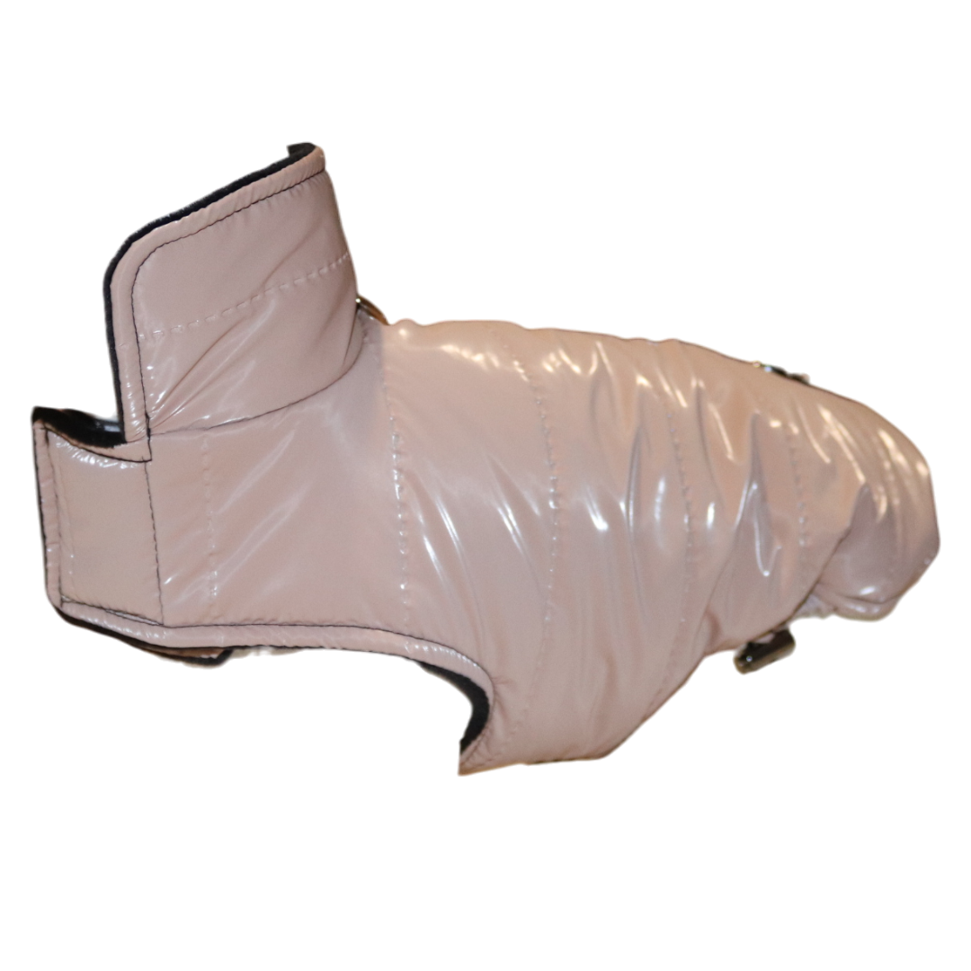 Kurtka Cappuccino z czarnym wnętrzem